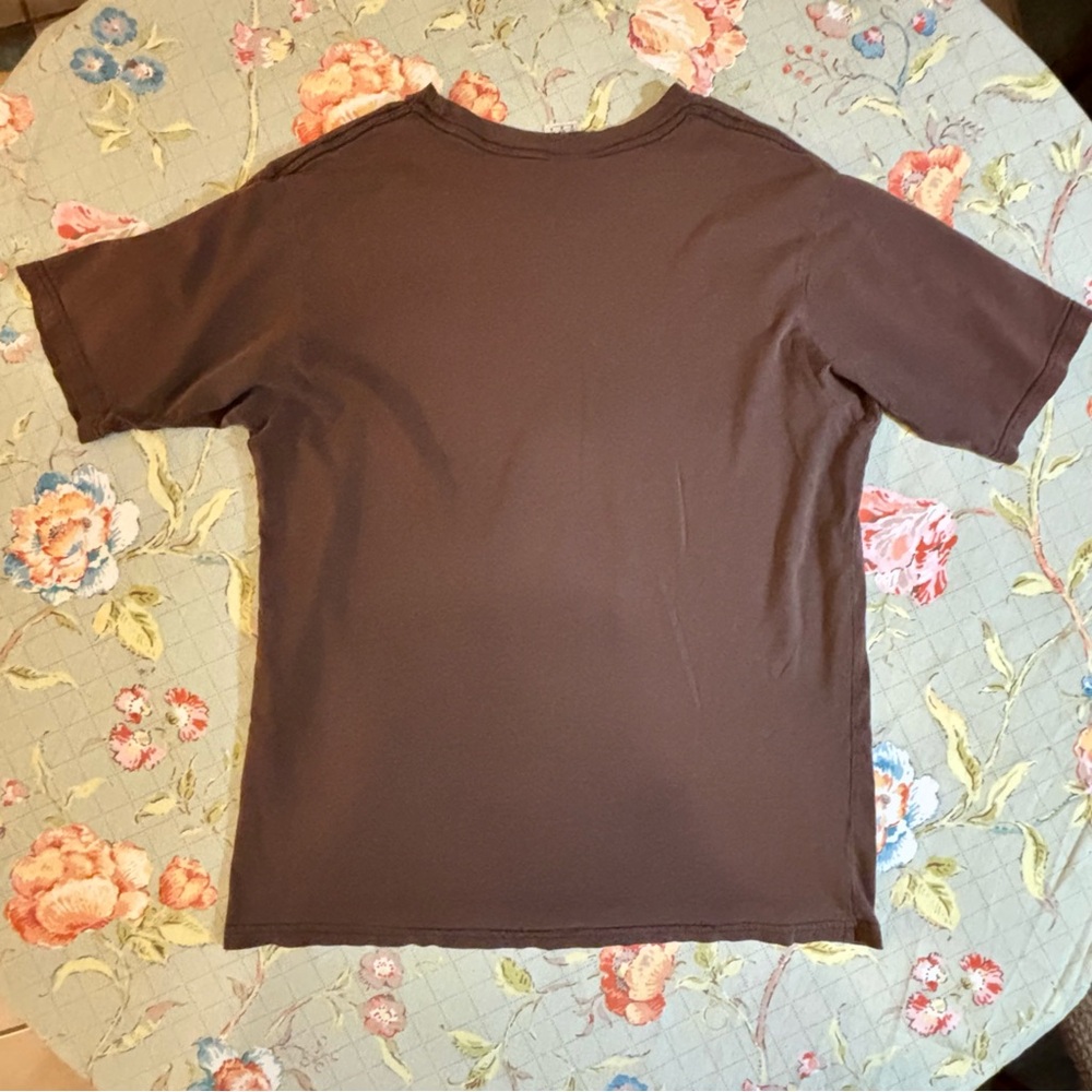 Jimi Hendrix 🎸 Vintage Short Sleeve Brown & Gold Graphic Tee Size Medium 🎸 - Picture 6 of 16